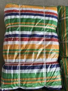 高品质PE层压编织PP涂层防水工业用普通红蓝白绿黄防水布 - Product Image 3