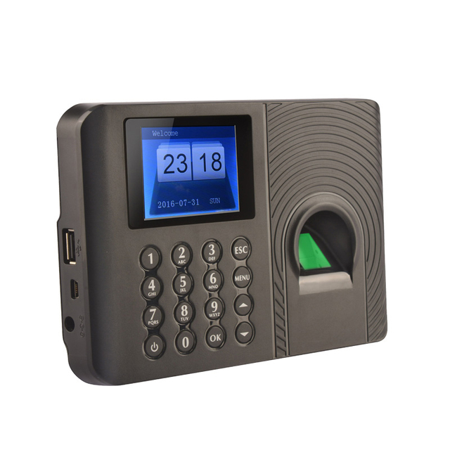 ZK Free Software Fingerprint Biometric Time Attendance Recorder System Device for Employee