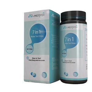 Kit de test d'eau pour aquarium et bassin Merydi 7-en-1, <span class=keywords><strong>fonctionnement</strong></span> manuel, certifié CE, garantie de 2 ans - Product Image 1