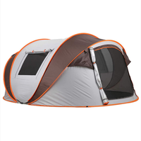 Tente Pop-Up Entièrement Automatique 3 à 8 Personnes Tente Instantanée pour Famille Plage Camping & Festivals en Plein Air |   Ouverture rapide et portable