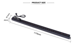 Yosun लॉकिंग C13/c19 स्मार्ट pdu सॉकेट 24 पोर्ट आईp स्मार्ट मीटर एल्यूमीनियम आवास क्लाउड प्रबंधन - Product Image 5