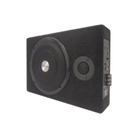Subwoofer de voiture actif 8 pouces, mince, sous siège, 600W, amplificateur intégré, boîtier en alliage d'aluminium, OEM, approvisionnement transfrontalier