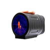 Télémètre thermique 50Hz 320x240 12um Pulse 275g Mini télescope monoculaire infrarouge pour la chasse en extérieur, étanche IP65