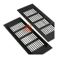 Grille de ventilation en aluminium pour armoire à chaussures, couvercle de refroidissement avec tailles personnalisées et service OEM/ODM