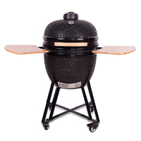 Grill coréen KAMADO Green Egg de 23,5 pouces, grande taille, pour barbecue au charbon de bois, fumoir en céramique, pour jardin extérieur, vente en gros OEM/ODM