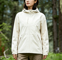 Veste d'hiver imperméable à capuche intégrée avec doublure en polaire, coupe-vent et hydrofuge, pour homme et femme, idéale pour la randonnée, le camping et les activités de plein air