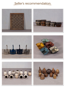 Cestas de Arroz em Madeira Envelhecida Pintadas à Mão, Organizadores Rústicos Estilo Fazenda - Product Image 6
