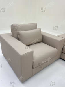 Juego de sofá tapizado de lujo de nuevo diseño de alta calidad, combinación de sofá seccional, silla, mesa de centro - Product Image 4