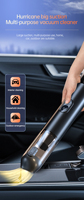 Aspirateur sans fil DRC VC030 - Puissance d'aspiration élevée, autonomie prolongée et design ultra-portable pour le nettoyage de la voiture/du domicile