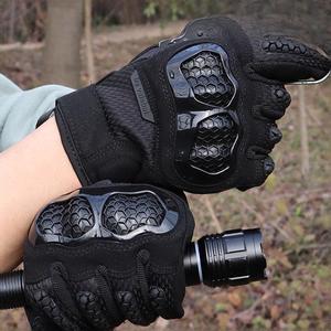 Premium <strong>Camouflage</strong> Polyester <strong>Gloves</strong> With CS Exoskeleton for Tactical Training - Product Image 5