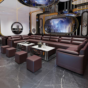 Sofá de Luxo para Bares e Clubes, Sofá Booth para KTV, Lobby e Áreas Externas, Sofá Hype para Bares, Mobiliário para Boates, Sofá para Karaokê, Cadeira e Banqueta Modernas - Product Image 5