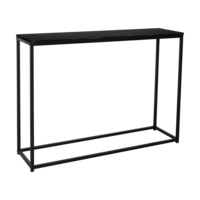 Table de Console de luxe moderne au Design Simple, Table de couloir en marbre doré, Table d'entrée