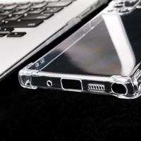 Coque de téléphone transparente en TPU pour Samsung Galaxy S26 S25 FE S24 Ultra S23 S22 S21 FE S20 S10 S26 Ultra, coque arrière transparente antichoc