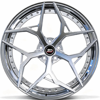 Rines de Aleación Forjados de 3 Piezas con Diseño de Estrella, de 18-21 Pulgadas, para BMW F30 F31 F34 F80 E90 E91, PCD 5x114.3 5x120 5x130