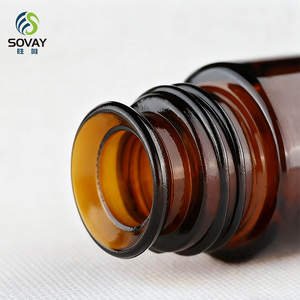 Mini 5ml 10ml Amber Bell Wide Mouth Glass <strong>Bottle</strong> Customized Corrosion-resistant Oils Capsule Heath Care Threaded Neck <strong>Bottles</strong> - Product Image 2