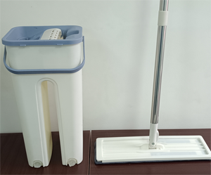 Venta al por mayor de nuevas características, fregona mágica, fregona plana, cubo mágico, limpieza profesional, fregona mágica para suelo - Product Image 1