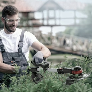 Tagliaerba <span class=keywords><strong>Elettrico</strong></span> Portatile 21V Senza Fili a Batteria al Litio, per Uso Domestico, con Motore Brushless, Direttamente dalla Fabbrica - Product Image 5