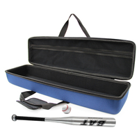 Sac de transport protecteur pour battes de Baseball, mallette à fermeture éclair longue bleue de haute qualité, sac d'emballage à outils