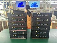 Mini PC de oficina con ventilador i5 14500 de 14 núcleos, LAN+COM, 2DDR5, 6USB, VGA HD, 2 salidas, PC integrado compatible con Linux Ubuntu/Win11