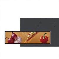 Écran d'affichage numérique Android suspendu de 27 pouces, panneau de menu numérique pour magasin, restauration rapide, écran LCD HD, affichage numérique pour publicité en intérieur