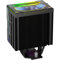 LOVINGCOOL 2027 Nouveau Refroidisseur CPU en Cuivre et Aluminium, Ventilateurs RGB pour Boîtier PC Gaming, Compatible INTEL AMD LGA115X/1200/1700/1366/2066