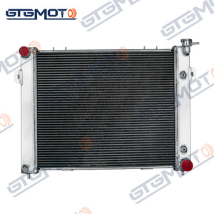 Radiador de aluminio GTGMOTO de 3 filas para Jeep Grand Cherokee 1993-1997 5.2L V8 Laredo Orvis - Product Image 1