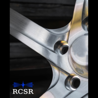 Jantes RCSR Deep Dish Big Lip Design 18-20 22 24 26 pouces, finition chrome poli, roues forgées personnalisées pour Chevy Oldsmobile Cutlass