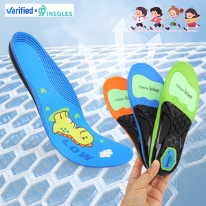 3 hauteurss de soutien de la voûte plantaire pour pieds plats légers à sévères et voûtes plantaires normales, semelles orthopédiques respirantes pour enfants - Product Image 3