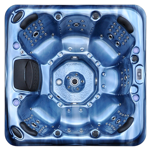 Spa extérieur moderne 7 places avec contrôle Balboa, cadre en acrylique Redetube pour bain à remous - Product Image 5