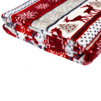 Couverture de jet de Noël, couverture en polaire de Noël | Jeté de cabine d'hiver doux, pelucheux et chaud