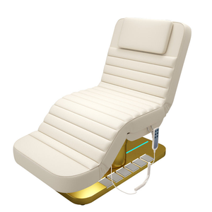 Ensemble <span class=keywords><strong>de</strong></span> meubles <span class=keywords><strong>de</strong></span> salon <span class=keywords><strong>de</strong></span> <span class=keywords><strong>beauté</strong></span> <span class=keywords><strong>de</strong></span> luxe, lit <span class=keywords><strong>de</strong></span> massage électrique en cuir PU à 4 moteurs - Product Image 6