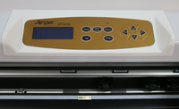 Fábrica 28 ''Modelo lujoso de HE720 Plotter de corte de pegatinas de gráfico de vinilo de contorno semiautomático Hecho en China
