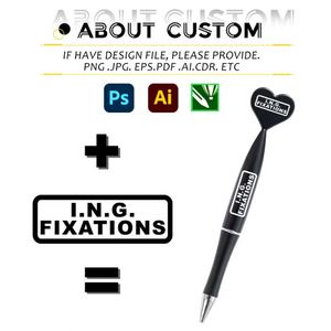 Stylos à bille en gros promotionnels en forme de cœur, stylos à bille en plastique personnalisés mignons avec logo pour enfants - Product Image 3