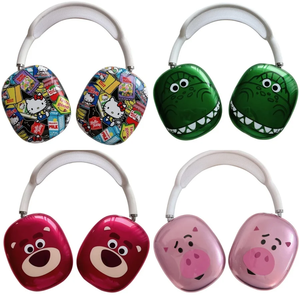 Étui de protection pour écouteurs <span class=keywords><strong>AirPods</strong></span> MAX, motif de dessin animé mignon, <span class=keywords><strong>dinosaure</strong></span>, papillon, vente chaude, doux, IMD, anti-chute, protection - Product Image 6
