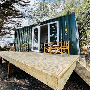 Construcción <span class=keywords><strong>Inmobiliaria</strong></span> Casa de campo prefabricada Resort Prefab Cabina de acero Panel sándwich Cómodo contenedor ecológico - Product Image 5