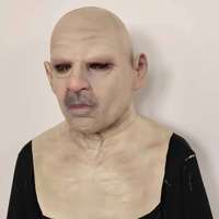 Haute qualité fête Cosplay Silicone réaliste Latex vieil homme masque à vendre