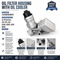 Housing Filter Oli Mesin Canggih untuk bmw Placeholder 2 8 Series X3 X7 Z4 OE 11428583895 Anti Bocor Oli Tahan Lama
