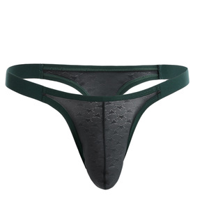 Slip da <span class=keywords><strong>Uomo</strong></span> a Vita Media, Morbidi e <span class=keywords><strong>Sexy</strong></span>, Modello Triangolare - Product Image 2