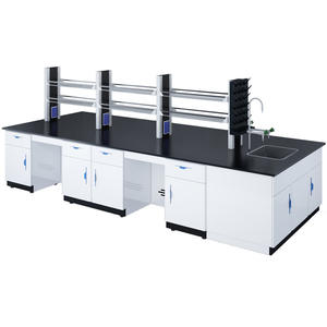 Meja kerja furnitur meja kerja meja lab dengan meja lab furnitur laboratorium lemari untuk kosmetik - Product Image 2