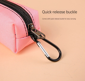 Dispensador Portátil de Bolsas para Excrementos de Perro para Exteriores con Mosquetón, Bolsa para Desechos de Mascotas para Caminar y Senderismo - Product Image 5