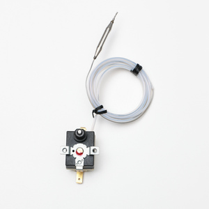 <span class=keywords><strong>Thermostat</strong></span> capillaire à ampoule en acier inoxydable JPCI Type 8L SPNC à réinitialisation manuelle électrique, haute limite, 150°C, usage commercial - Product Image 2