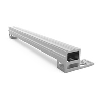 Poutre de portique en alliage d'aluminium sur mesure pour découpeuse laser à fibre CNC, légère, haute résistance, vente en gros directe usine