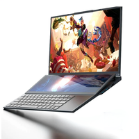 2025 Intel Core I7 9750H Laptop de pantalla dual de 16 pulgadas (pantalla táctil de 14 pulgadas) Laptop para juegos Computadora portátil DDR4 Windows 10 11