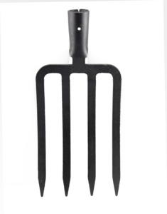 Fourchette de jardinage monobloc de haute qualité Fourchette en acier <span class=keywords><strong>à</strong></span> <span class=keywords><strong>4</strong></span> broches - Product Image 1
