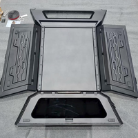 Hard top en alliage d'aluminium imperméable 4x4 avec coque rigide pour Toyota Tacoma 2016-2023, camionnette 5 pieds (coque de camping-car)