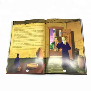 Vente en gros de livres personnalisés pour enfants, couverture rigide, en français, avec couverture rigide, en bande dessinée éducative, impression de livres à couverture rigide pour enfants - Product Image 1