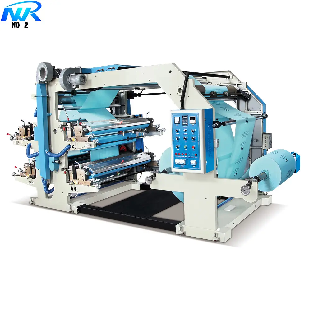 6600 Money Save Type Flexo Printing Machine Plaolors Power Plate Parts dimensioni lorde vendite Rollerstic Film e Paper Six non