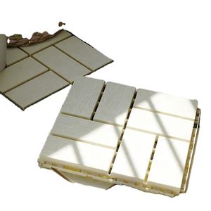 Azulejos de cubierta resistentes a la decoloración, suelo de cubierta de balcón entrelazado de plástico impermeable para exteriores - Product Image 3