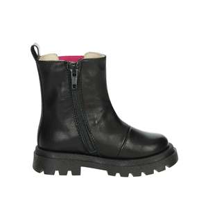 Botines Bambine E5659 Nero Negros con Panel Lateral Rosa para Niñas - Product Image 4