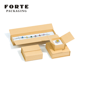 FORTE Wholesale Luxury <b>Gift</b> Jewellery <b>Box</b> Personalized Custom <b>Earring</b> Ring Packaging Jewelry Packaging Own logo - Product Image 1